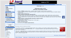Desktop Screenshot of lphard.cz